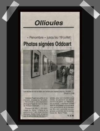 ODDOART PHILIPPE - PHOTOGRAPHIE - EXPOSITION - ART - VAR - FRANCE 
